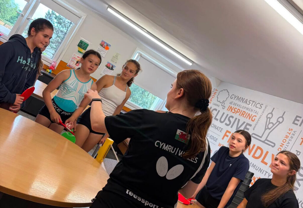 WSA members Table Tennis Wales and Welsh Gymnastics have embarked on a fantastic collaboration to engage more young people in sport.