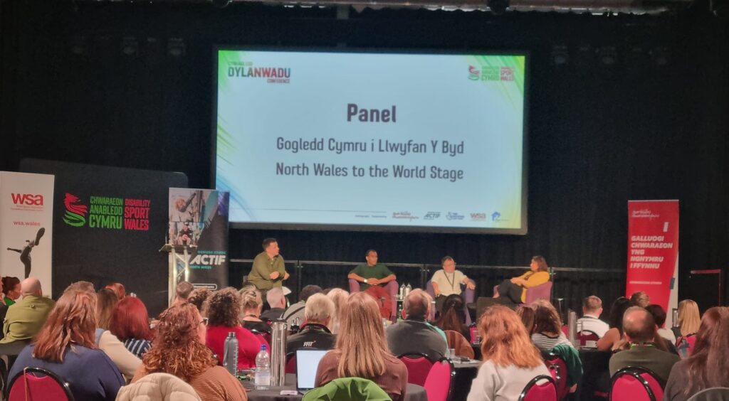 The WSA were delighted to Partner with our members Disability Sport Wales at the recent Disability Sport Wales ‘Dylanwadu’ conference.