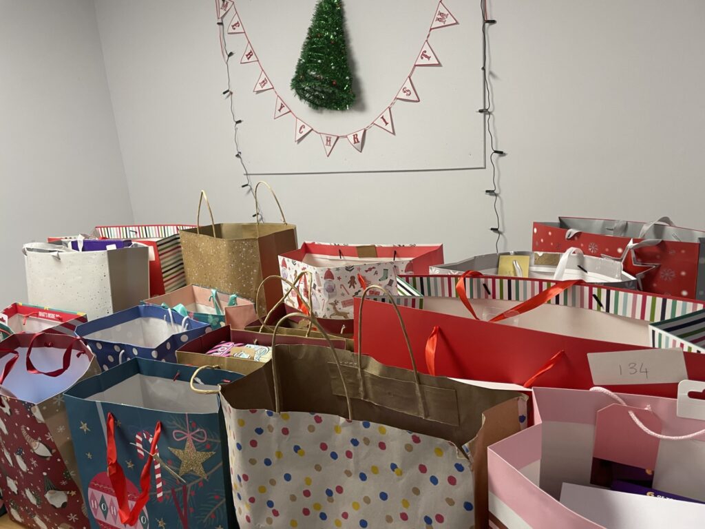 The Christmas Present Appeal that the WSA supported in conjunction with Save the Children saw 20 gift bags donated.