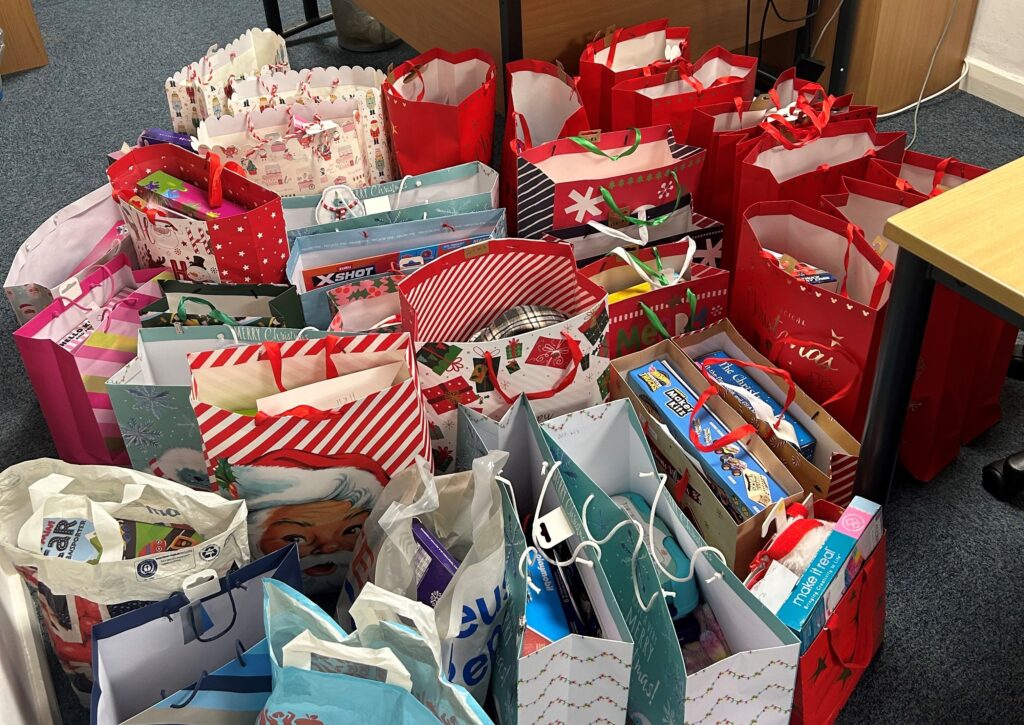 The WSA has once again worked with Save the Children to collect donated gift bags for those in need this Christmas.