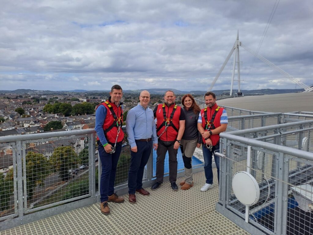 WSA partners were crucial to the opening of SCALE at the Principality Stadium, supporting the WRU.