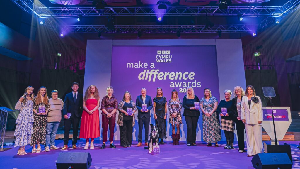 Local community heroes from across Wales have been recognised at the BBC Cymru Wales Make a Difference Awards 2025.