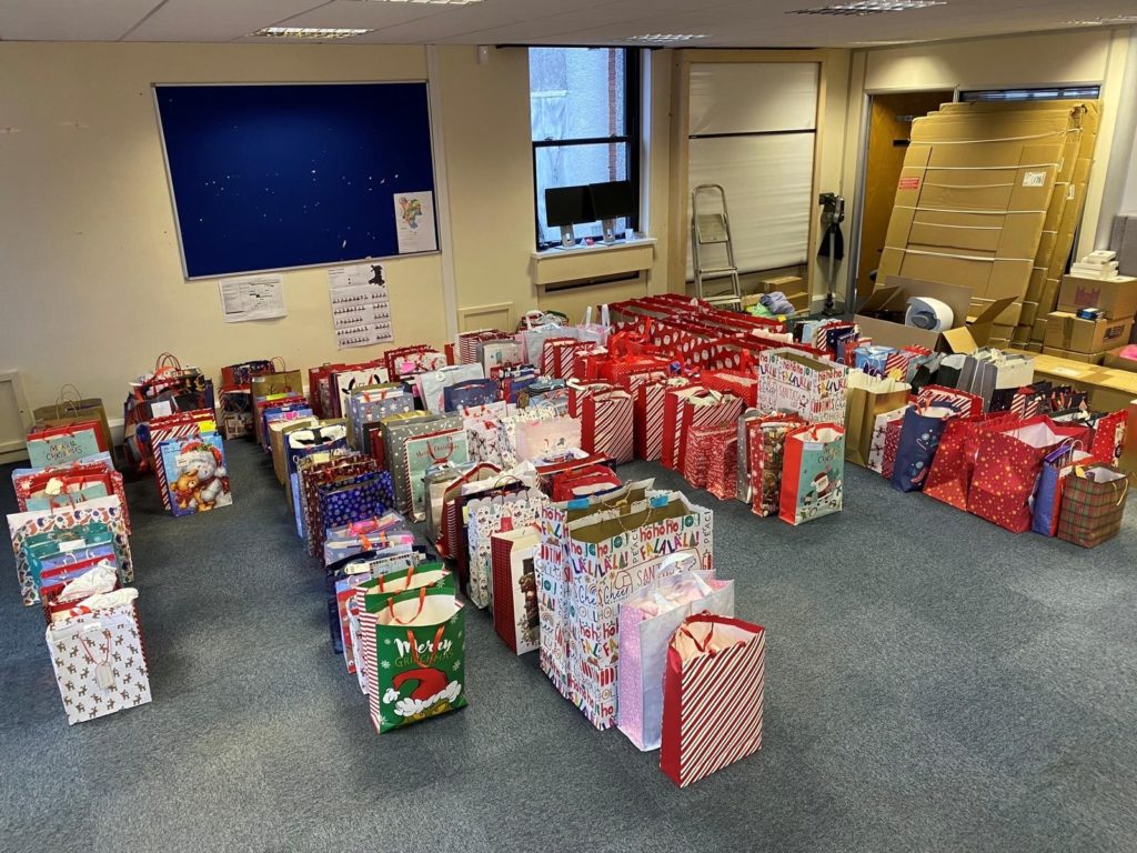 The WSA is taking part in the Christmas Present Appeal, in conjunction with Save the Children.